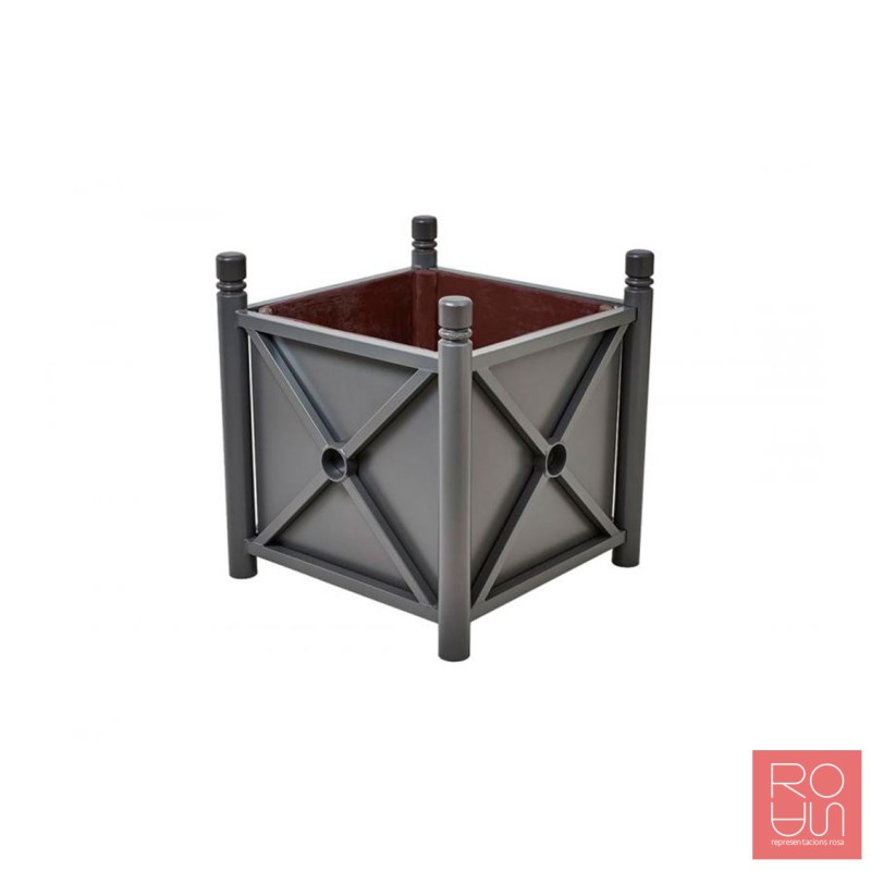 Jardinera Província acabat en només acer